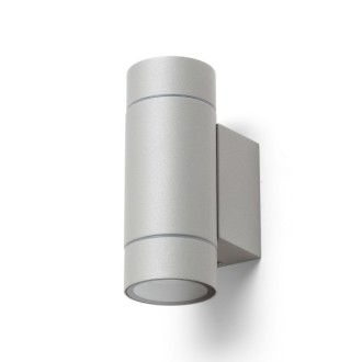 Rendl - MIZZI NEW II nástěnná antracitová 230V LED GU10 2x8W IP65