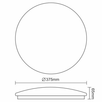 NEDES - LED svítidlo STAR + dálkový ovladač 36W - LCL534AS