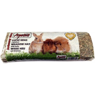 Apetit - hlodavec luční seno s bylinkami Johnny Hay Herbs 400 g