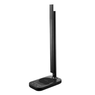 NEDES - LED lampa JENY stmívatelná s časovačem, bezdrátovým nabíjením a USB 8W - DL4305/B