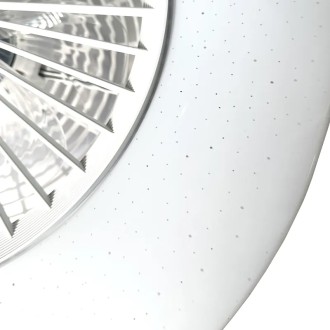 NEDES - LED svítidlo + stropní ventilátor STAR + dálkový ovladač 72W - LCL6350