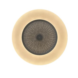 NEDES - LED svítidlo + stropní ventilátor STAR + dálkový ovladač 72W - LCL6350