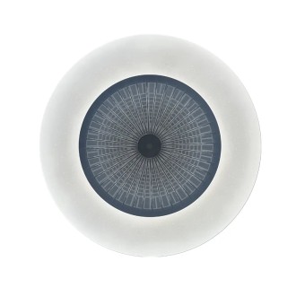 NEDES - LED svítidlo + stropní ventilátor STAR + dálkový ovladač 72W - LCL6350