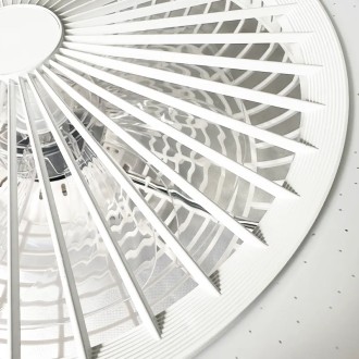 NEDES - LED svítidlo + stropní ventilátor STAR + dálkový ovladač 72W - LCL6350