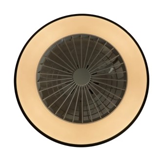 NEDES - LED svítidlo OPAL + stropní ventilátor + dálkový ovladač 48W - LCL6345