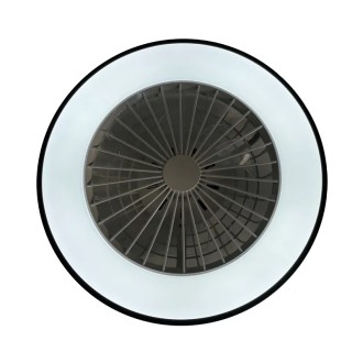 NEDES - LED svítidlo OPAL + stropní ventilátor + dálkový ovladač 48W - LCL6345