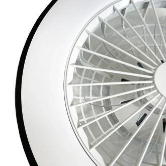 NEDES - LED svítidlo OPAL + stropní ventilátor + dálkový ovladač 48W - LCL6345