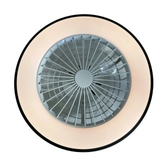 NEDES - LED svítidlo OPAL + stropní ventilátor + dálkový ovladač 48W - LCL6345