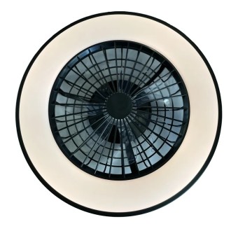 NEDES - LED svítidlo OPAL + stropní ventilátor + dálkový ovladač 48W - LCL6341