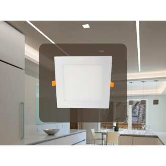 NEDES - LED panel 12W / PS / SMD / 4000K / WH - LPL223