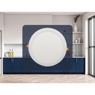 NEDES - LED panel 24W / PR / SMD / 4000K / WH - LPL125