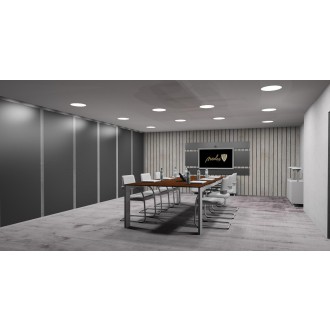 NEDES - LED panel 24W / PR / SMD / 4000K / WH - LPL125