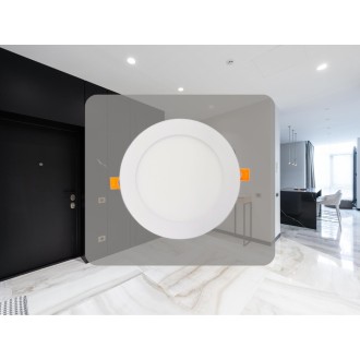NEDES - LED panel 12W / PR / SMD / 4000K / WH - LPL123