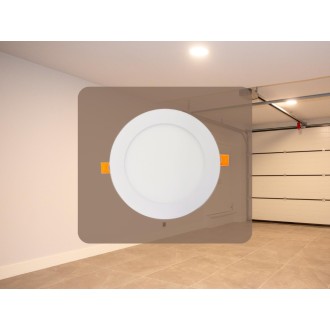NEDES - LED panel 12W / PR / SMD / 2800K / WH - LPL113