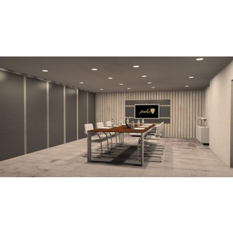 NEDES - LED panel 6W / PR / SMD / 2800K / WH - LPL111