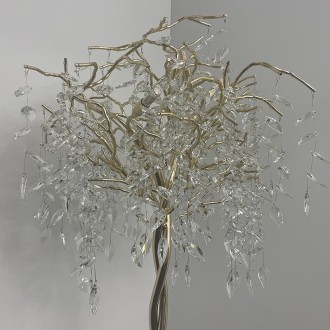 NEDES - Luxusní křišťálová stojací lampa 5 x G9 - CA011/F