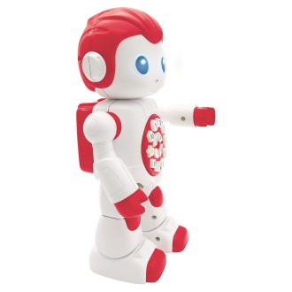 Mluvící robot Powerman First se světelnými efekty