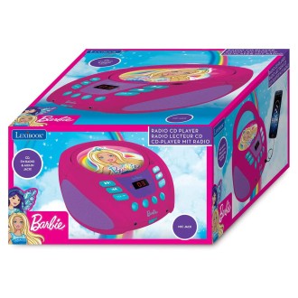 Přenosný CD přehrávač Barbie