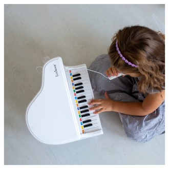 Mini elektronický klavír s mikrofonem