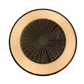 NEDES - LED svítidlo OPAL + stropní ventilátor + dálkový ovladač 48W - LCL6342