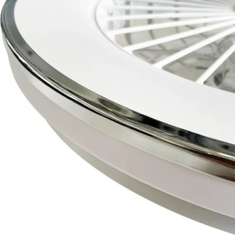 NEDES - LED svítidlo OPAL + stropní ventilátor + dálkový ovladač 48W - LCL6342