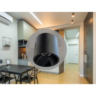NEDES - LED svítidlo 12W 4000K / COB / BK - LPL522CB