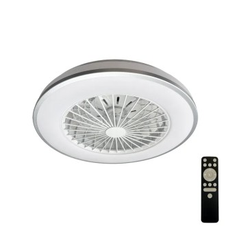 NEDES - LED svítidlo OPAL + stropní ventilátor + dálkový ovladač 48W - LCL6343