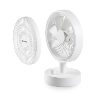 Stolní USB aku ventilátor s oscilací - DOMO DO8151