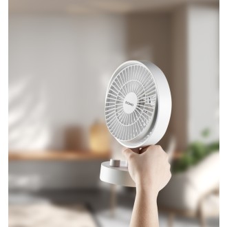 Stolní USB aku ventilátor s oscilací - DOMO DO8151
