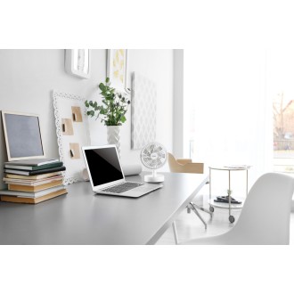 Stolní USB aku ventilátor s oscilací - DOMO DO8151