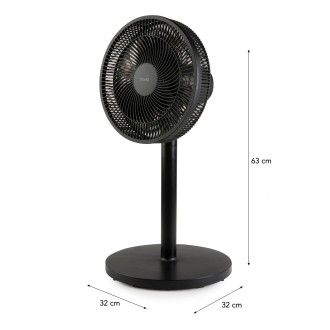 Stojanový ventilátor 2v1-  černý - DOMO DO8157