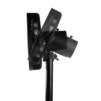 Stojanový ventilátor 2v1-  černý - DOMO DO8157