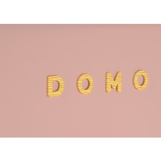 Retro lednice s mrazákem uvnitř - růžová - DOMO DO91708R