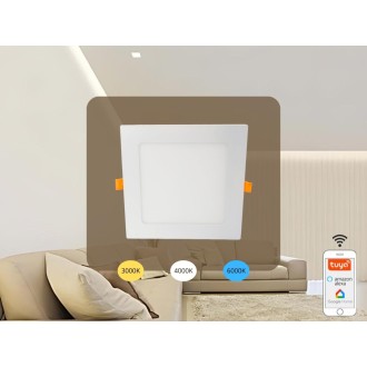 NEDES - LED panel WIFI 12W / 3000K - 6500K / WH - LPL233W