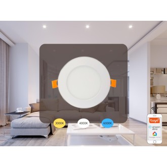 NEDES - LED panel WIFI 6W / 3000K - 6500K / WH - LPL131W