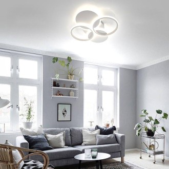 NEDES - LED stropní svítidlo s dálkovým ovladačem 70W - TB1307/W