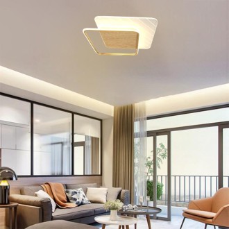 NEDES - LED stropní svítidlo s dálkovým ovladačem 60W - TB1304/GW