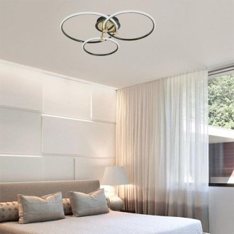 NEDES - LED stropní svítidlo s dálkovým ovladačem 64W - TB1301/BG