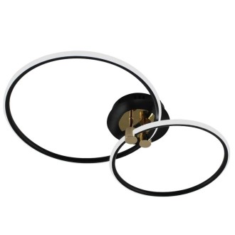 NEDES - LED stropní svítidlo s dálkovým ovladačem 48W - TB1300/BG