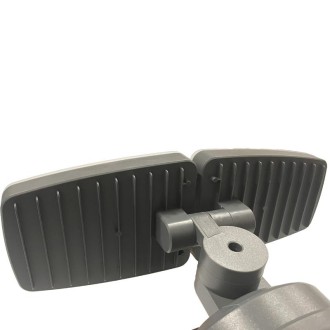 NEDES - Venkovní šedý LED reflektor s PIR senzorem 24W / 3000K / 4000K / 6000K - LFX225