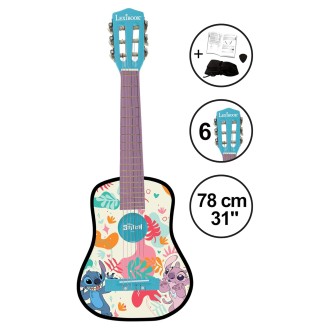 Dětská akustická kytara 31" Disney Stitch