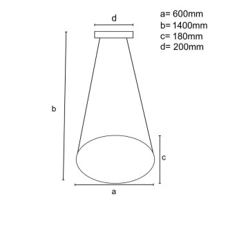 NEDES - LED svítidlo + dálkový ovladač 70W - J4331/B