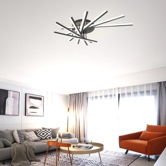 NEDES - LED stropní svítidlo s dálkovým ovladačem 120W - J3345/B