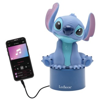 Noční světlo s reproduktorem Disney Stitch