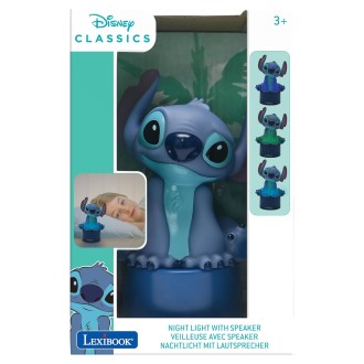 Noční světlo s reproduktorem Disney Stitch