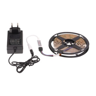 T-led Sada LED pásku RGB 5m 35W 5M9W-RGB Varianta: Sada LED pásku RGB 5m 35W 5M9W-RGB