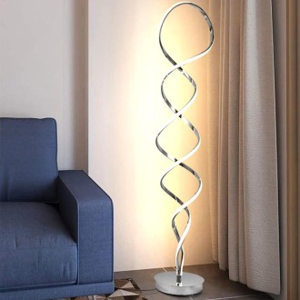 NEDES - LED designová stojací lampa 90W - JF2303/CH
