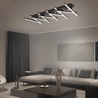 NEDES - LED stropní svítidlo s dálkovým ovladačem 125W - J3372/BCH
