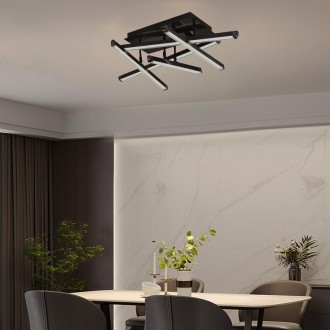 NEDES - LED stropní svítidlo s dálkovým ovladačem 60W - J3370/BCH