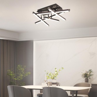 NEDES - LED stropní svítidlo s dálkovým ovladačem 60W - J3370/BCH